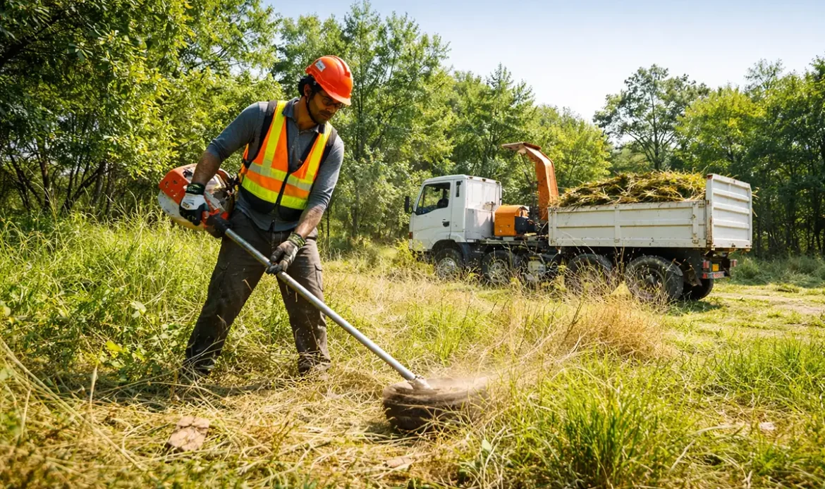 Καθαρισμός οικοπέδου
