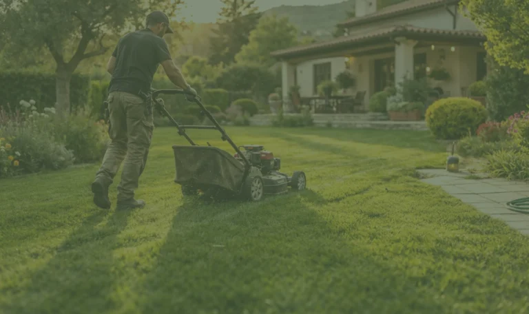 κούρεμα γκαζόν