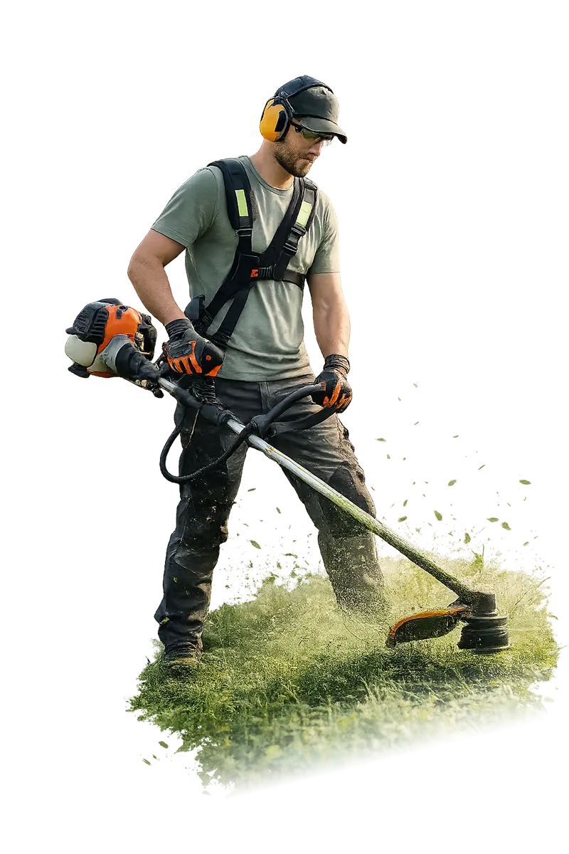 κούρεμα χόρτου